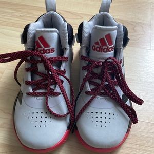 Boys Adidas Ortholite high tops